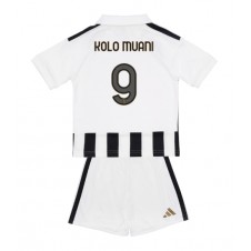 Juventus Randal Kolo Muani #9 Hjemmedraktsett Barn 2026-27 Kortermet (+ korte bukser)